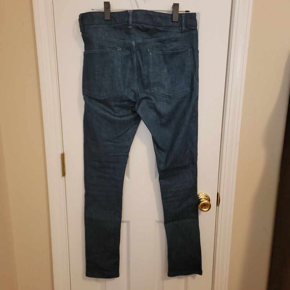Asos Dark Denim Skinny Jeans Size W32 L30 - Picture 3 of 5